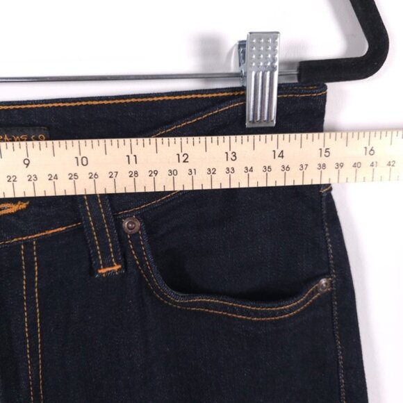 Nudie Jeans ORGANIC COTTON Skinny Lin Dry Deep Orange 1005149 Size 30x30 - Picture 7 of 12